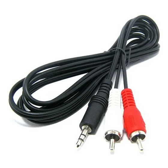Cable Audio Plug 3.5mm A Rca 1.5mts