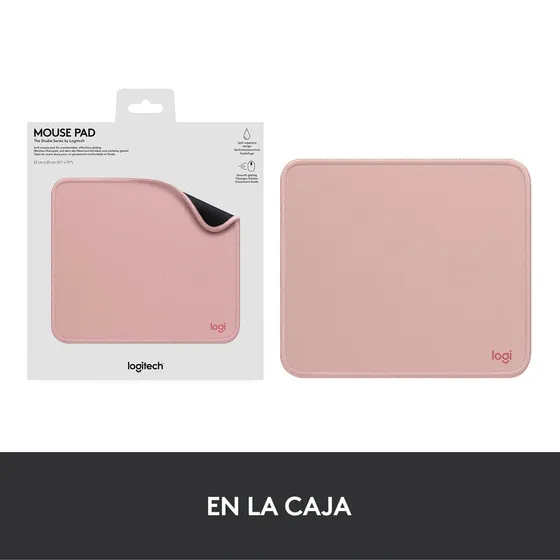 Mouse Pad Logitech Studio Serie Mp Tamaño S 23 Cm X 20 Cm Color Rosa Diseño impreso NA