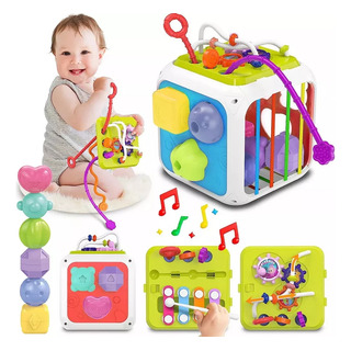 Teaching Game For Babies 7 In 1 Activity Cube Teaching Game For Babies 7 In 1 Activity Cube