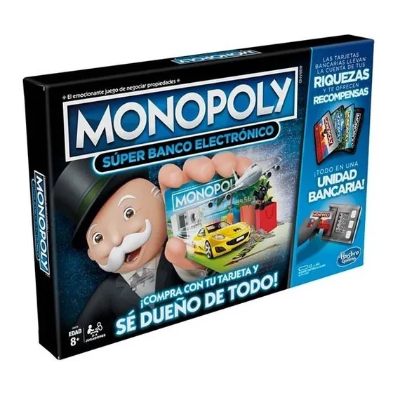 Monopoly Banco Electrónico Ultimate Banking Hasbro / Diverti