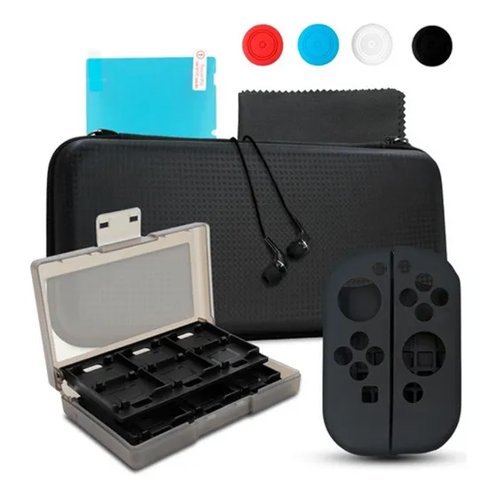Kit 13 Em 1 Com Acessórios Para Nintendo Switch Completo