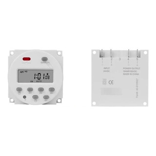 Timer Relé Temp Programável 8 Prog X 7 Dias 1.s (12v )- Ofa Timer Relé Temp Programável 8 Prog X 7 Dias 1.s (12v )- Ofa