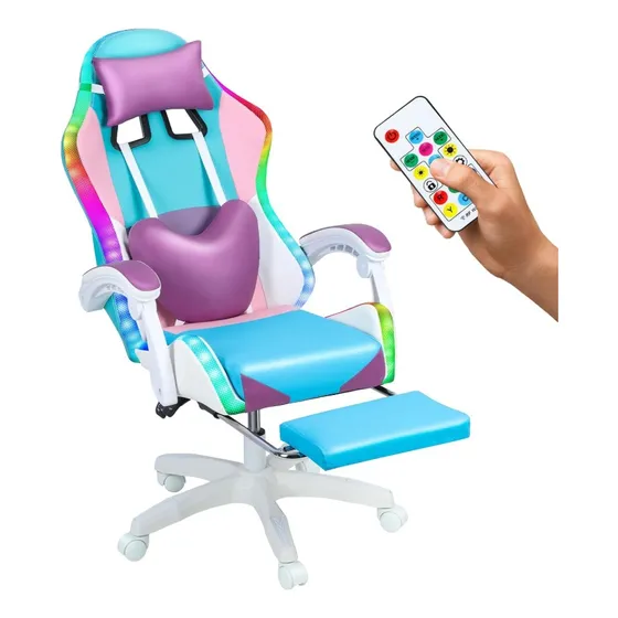 Silla Gaming Princess Con Corneta Y Luces  2025