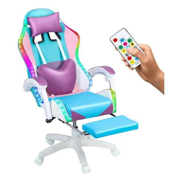 Silla Gaming Princess Con Corneta Y Luces  2025