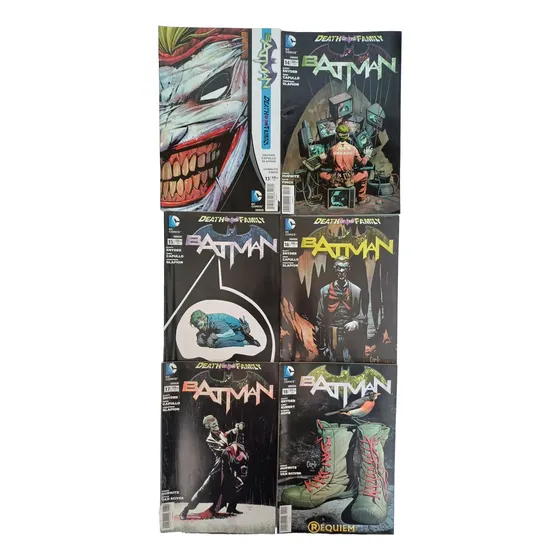 Comics Batman Death Family Completa + Requiem Año 2013