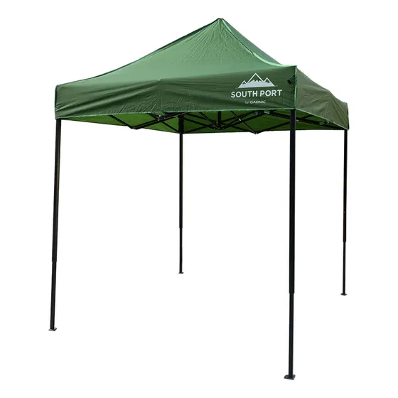 Gazebo Exterior Regulable 2x2 Mts Resistente A La Lluvia Gadnic CRP109 Verde