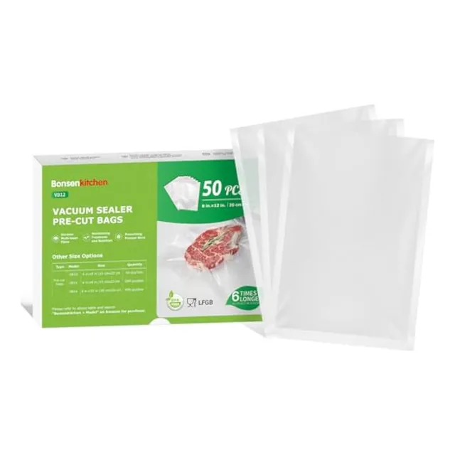 Bonsenkitchen Bolsas Selladoras Al Vacío, 50