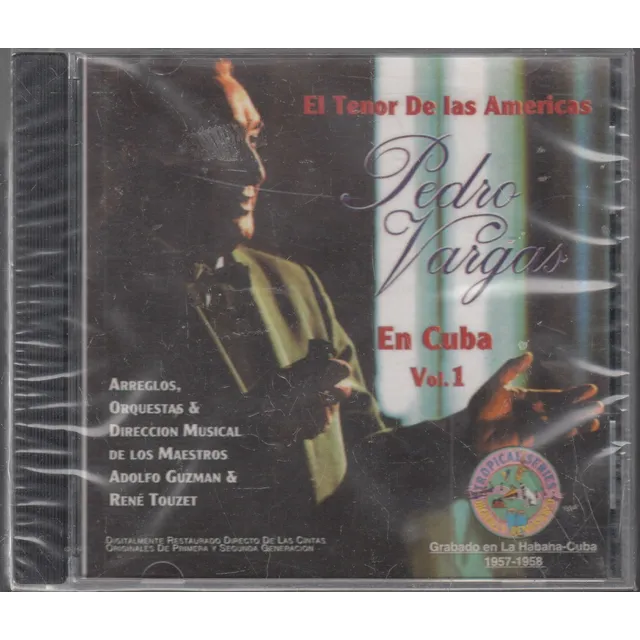 Pedro Vargas. En Cuba. Vol. 1. Cd Original Nuevo Qqc Zz