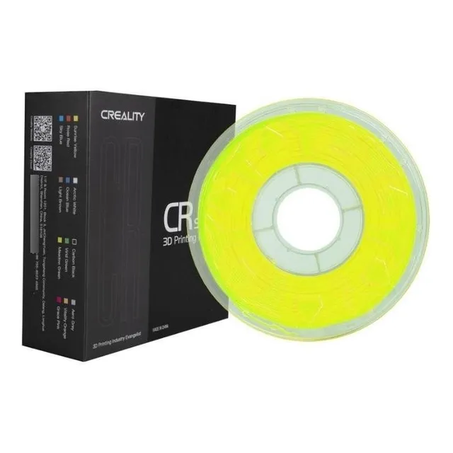 Filamentos Pla Fluorescente Creality 1kg 1.75mm Amarillo