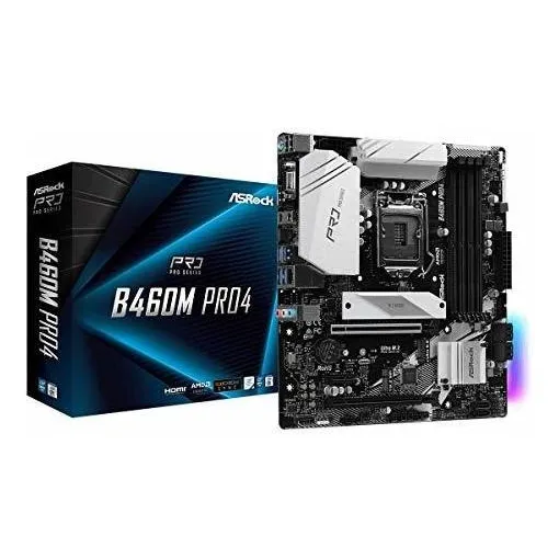 Asrock B460m Pro4 Soporta 10ª Generacion Procesador