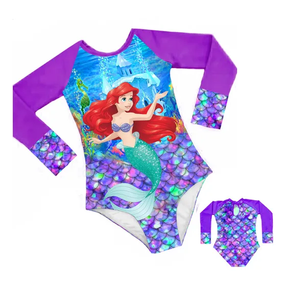 Traje De Baño Sirenita Pop It Bañador