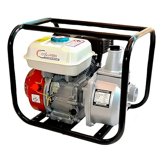 Motobomba Columbia 2x2 Agrícola Motor 4t 6.5hp Autocebante