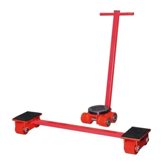 1 Juego De Patines Para Mover Carga 4 Ton X4+y4 , M-02140.