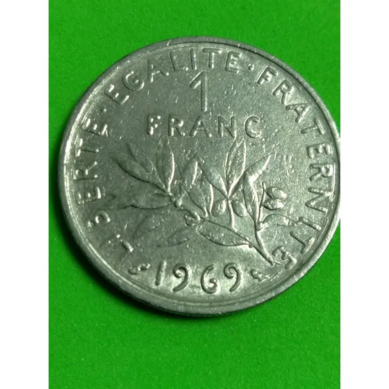 Moeda De 1 Franc 1969 