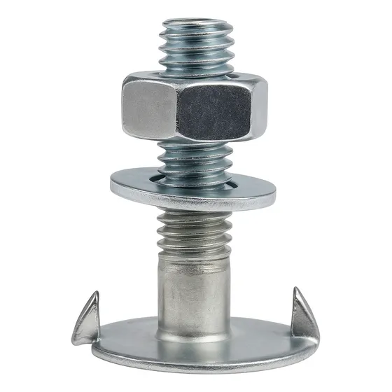 Caja 100 Tornillos 1/4  X 1 1/2  Para Cangilones, Con Uña