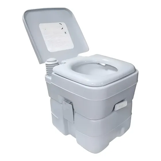 Baño Químico 20lt. Inodoro W.c. Color Gris | Cuotas sin interés