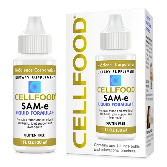 Suplemento Cellfood Sam-e Liquid Formula+30 Ml De Soporte Pa