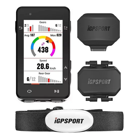 Ciclocomputador Com Gps Igpsport Igs630s Bundle