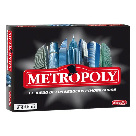 Juego De Mesa Didacta Metropoly Bancario Finanzas Febo