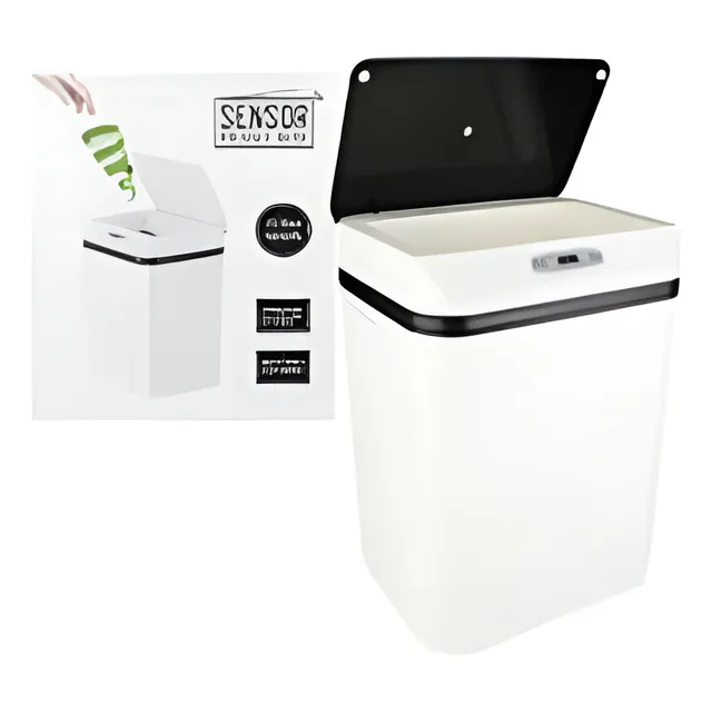 Caneca Basurero Con Sensor