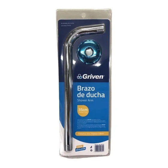 Brazo De Ducha De 35cm Griven Al Mayor Y Detal Oferta