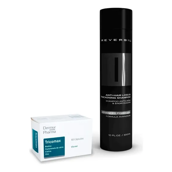 Tricomax + Reversil® Shampoo Anti Caída | Promo Pack Capilar
