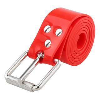Cinturón De Lastre De Buceo Con Hebilla De Liberación Rojo Cinturón De Lastre De Buceo Con Hebilla De Liberación Rojo