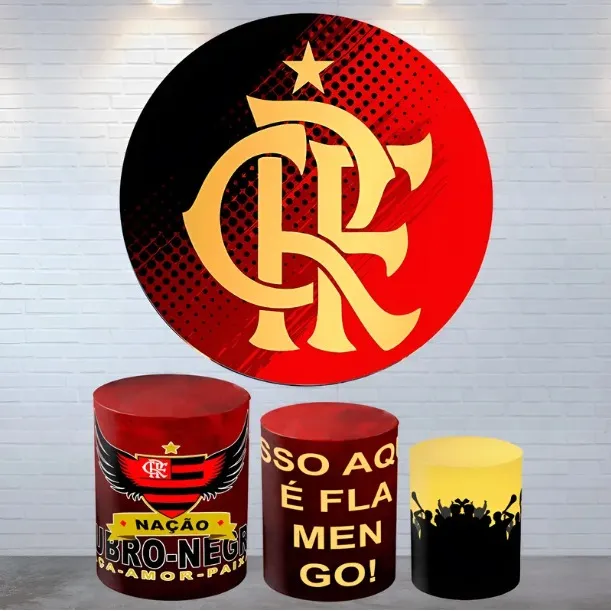 Kits Painéis + Trio Cilindros - Flamengo Lançamento