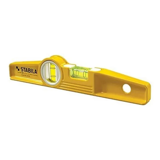 Stabila 25100 Diecast Torpedo 2 Vial Magnetic 10 Level