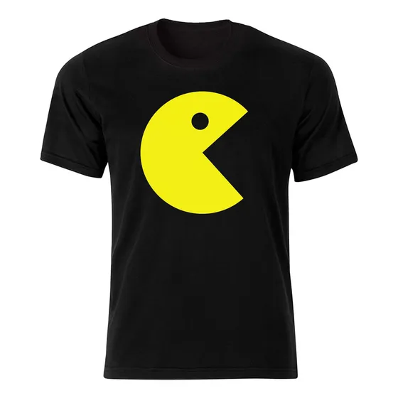 Remera - Pac-man - Algodón 1ra Calidad