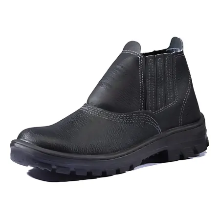 Bota Botina De Segurança Trabalho Sem Bico Epi Cartom