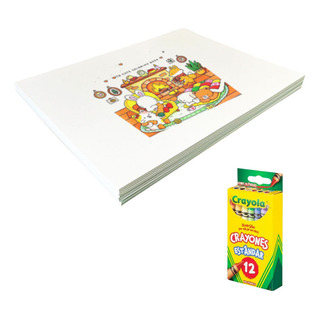 Servicio De Impresión Libro Para Colorear Con 12 Crayolas Servicio De Impresión Libro Para Colorear Con 12 Crayolas