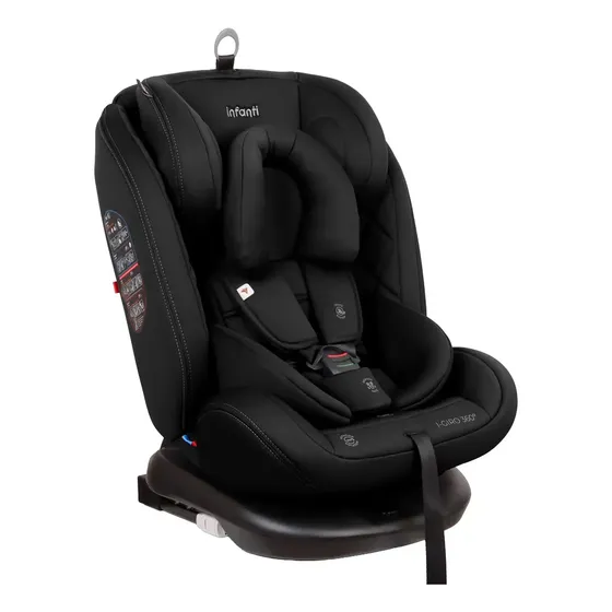 Silla De Auto Convertible I-giro 360° Black Infanti I-giro 260° Negro
