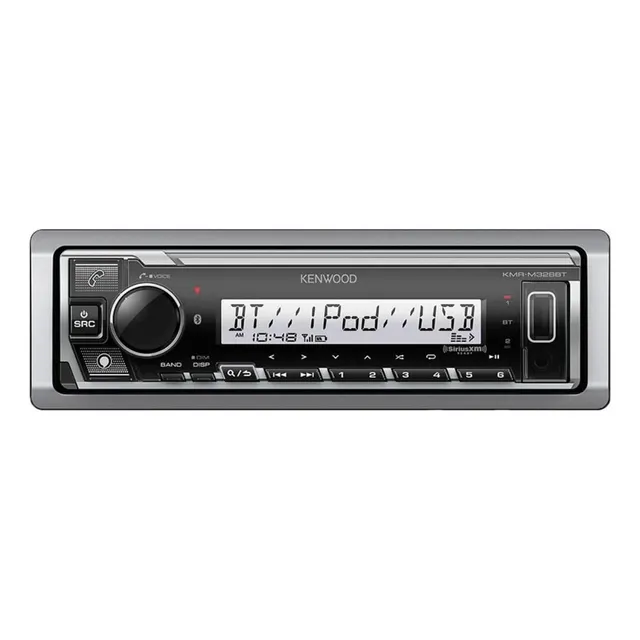 Radio naútica Kenwood KMR-M328BT con USB y bluetooth