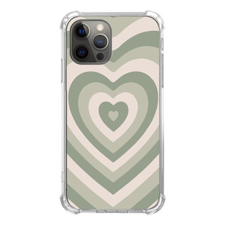 Funda Fisgerod Para iPhone 11 Pro- Corazón Verde Salvia Funda Fisgerod Para iPhone 11 Pro- Corazón Verde Salvia