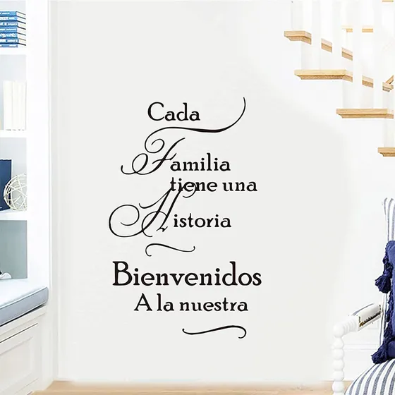 Calcomanía Vinilo Vinil Decoracion Pegatina Frases