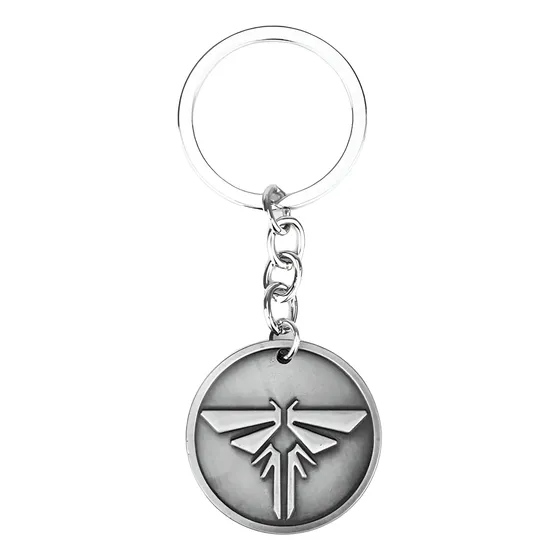 Llavero De The Last Of Us Logo Luciérnagas Joel Ellie Unisex
