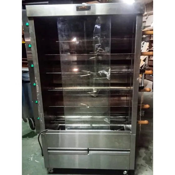 Asador De Pollos A Gas Metal Supreme Usado