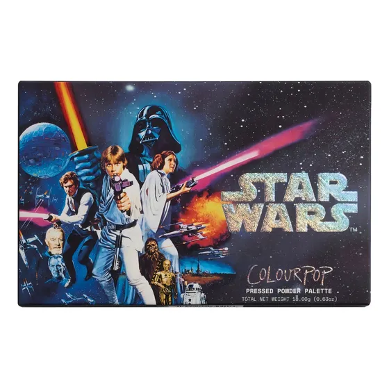 Paleta De Sombras Star Wars De Colourpop Color De La Sombra Calidos Y Frios