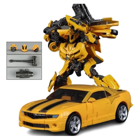 Transformers Chevrolet Camaro Bee Deformable Miniatura Coche