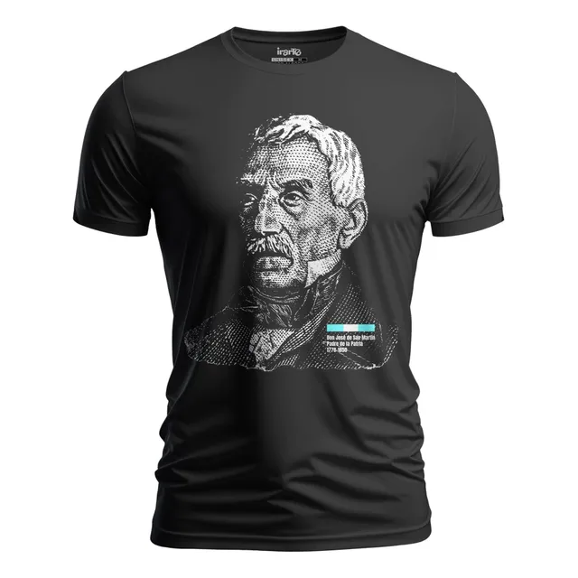 Remera San Martin, Belgrano,argentina Próceres, 100% Algodon