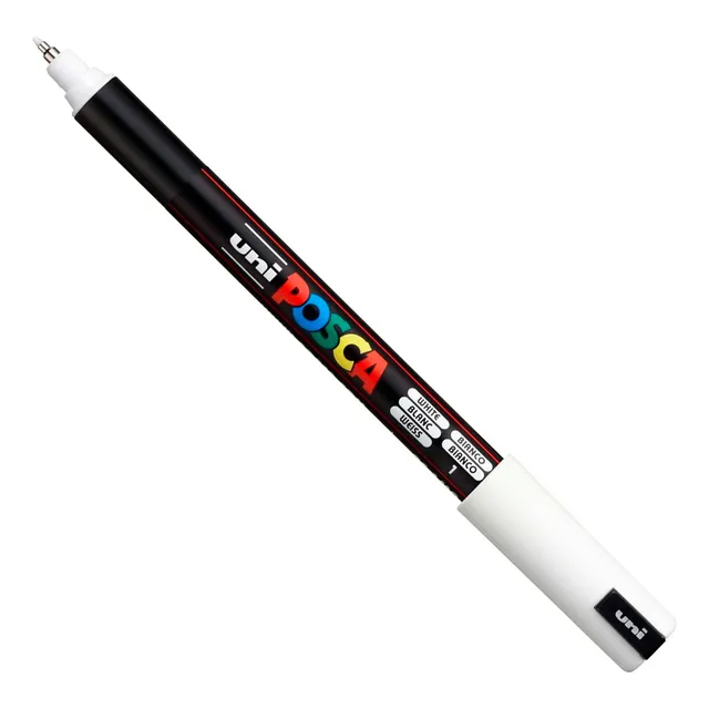 Marcadores Acrílicos Posca 1mr De Colores Color Blanco - Ultra Fino