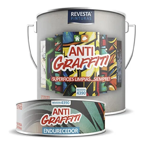 Pintura Antigrafiti Revesta 4390 X20l 2 Componentes Pintumm