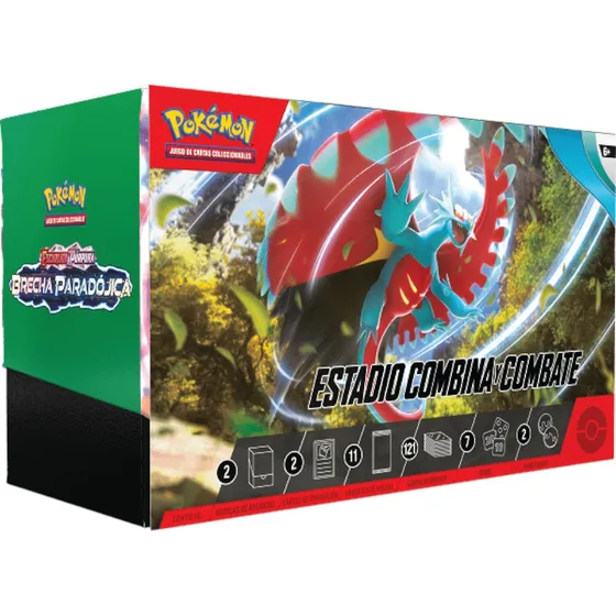 Pokémon Tcg Escarlata Y Púrpura Brecha Paradójica Estadio Co