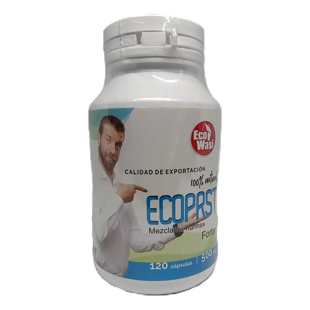 Ecoprost 120 Cápsulas 500mg Ecowasi (próstata Sana)