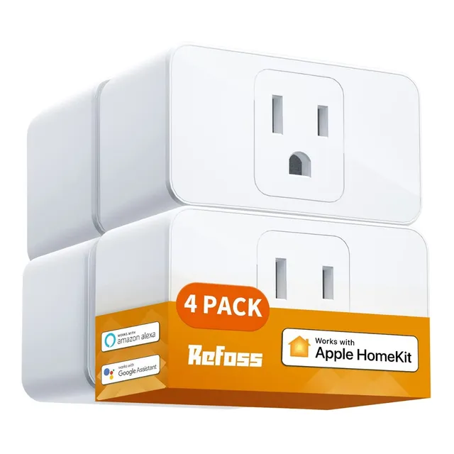 Refoss Combo De 4 Enchufes Alexa Google Apple Homekit Wifi