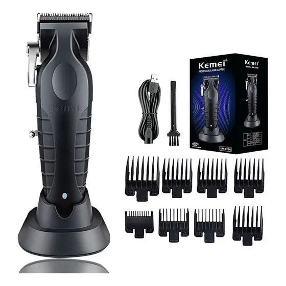Cortadora De Pelo Profesional Inalámbrica Kemei Km 2296