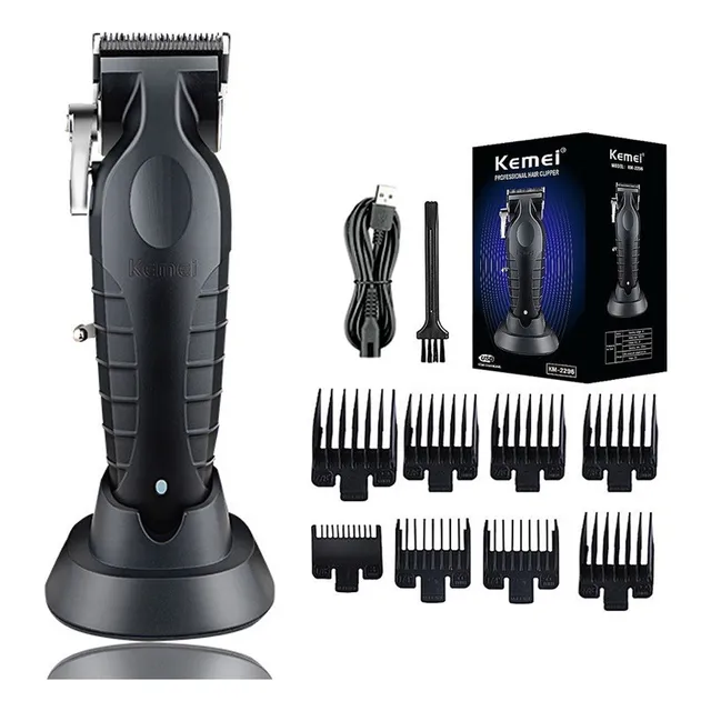 Cortadora De Pelo Profesional Inalámbrica Kemei Km 2296