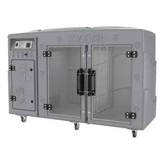 Máquina De Secar Animais Rotomoldada Kyklon Cinza 220v