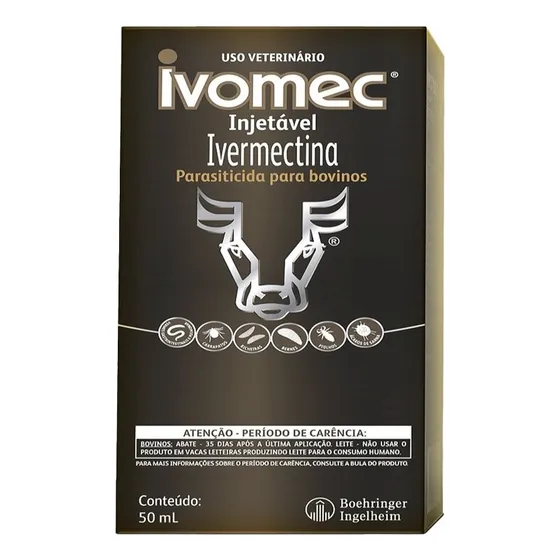 Ivomec 1% Injetável 50ml